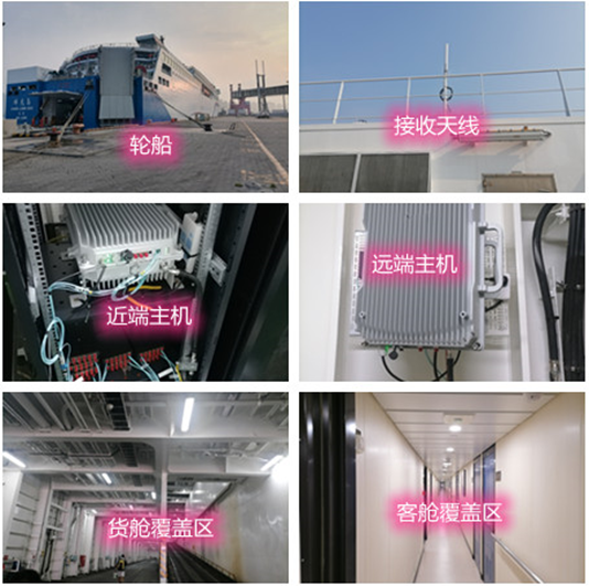  企石镇海上游轮轮船渔船覆盖案例
